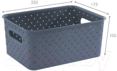 Корзина Violet Береста / 521035 (3л, космик)
