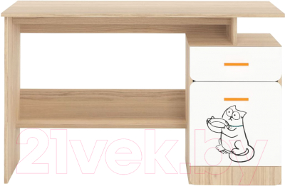 Комплект мебели для спальни Аквилон Кот (туя светлая/белый)