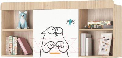 Комплект мебели для спальни Аквилон Кот (туя светлая/белый)