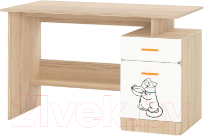 Комплект мебели для спальни Аквилон Кот (туя светлая/белый)