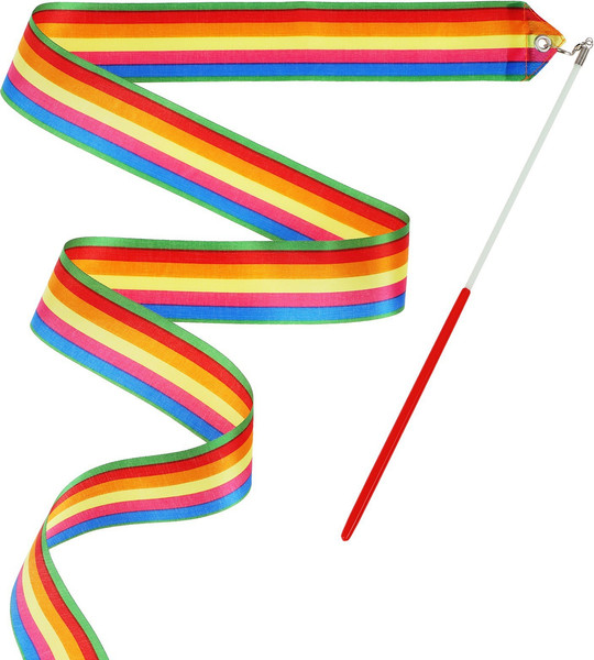 Лента для художественной гимнастики с палочкой Grace Dance 3867799 - фото