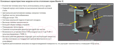 Твердотопливный котел Zota Master-X 14