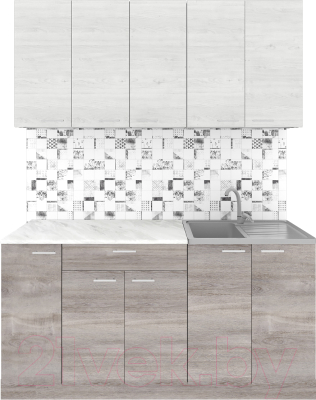 Кухонный гарнитур Агута Альфа 1.5 - фото