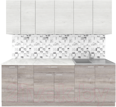 Кухонный гарнитур Агута Альфа 2.2 - фото