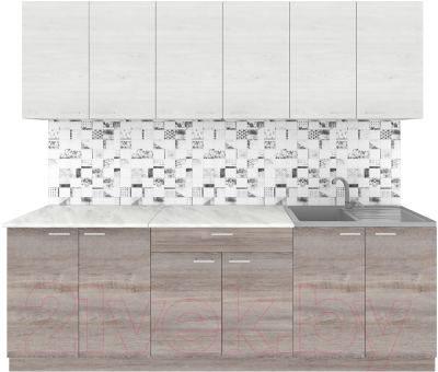 Кухонный гарнитур Агута Альфа 2.4 - фото