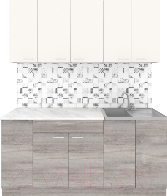 Кухонный гарнитур Агута Альфа 1.7 - фото