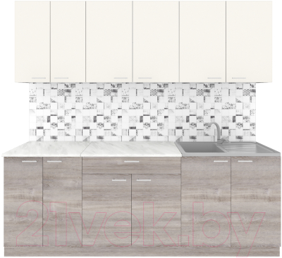 Кухонный гарнитур Агута Альфа 2.2 - фото