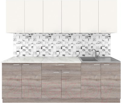 Кухонный гарнитур Агута Альфа 2.4 - фото