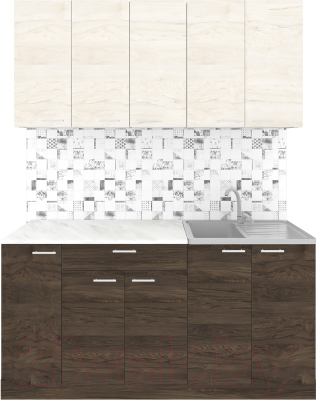 Кухонный гарнитур Агута Альфа 1.5 - фото