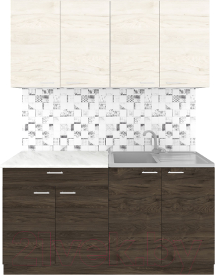 Кухонный гарнитур Агута Альфа 1.6 - фото