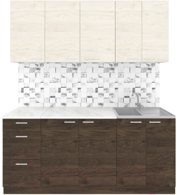 Кухонный гарнитур Агута Альфа 1.8 - фото