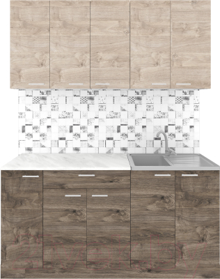 Кухонный гарнитур Агута Альфа 1.5 - фото