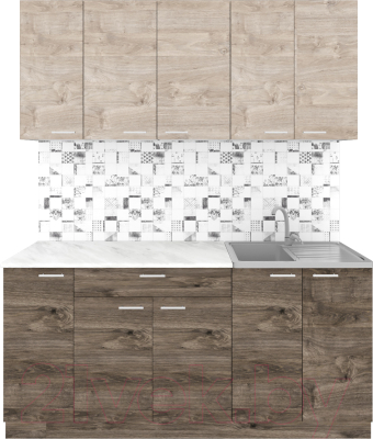 Кухонный гарнитур Агута Альфа 1.7 - фото