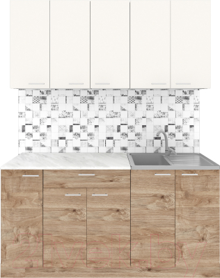 Кухонный гарнитур Агута Альфа 1.5 - фото