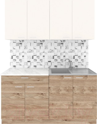 Кухонный гарнитур Агута Альфа 1.6 - фото