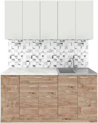 Кухонный гарнитур Агута Альфа 1.5 - фото