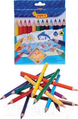 Набор цветных карандашей Jovi Maxi / с