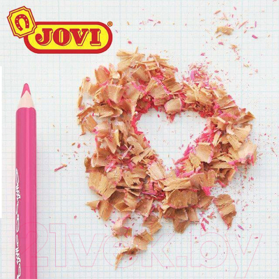 Набор цветных карандашей Jovi Maxi / с