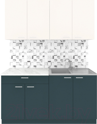 Кухонный гарнитур Агута Альфа 1.6 - фото