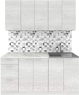 Кухонный гарнитур Агута Альфа 1.6/60 - фото