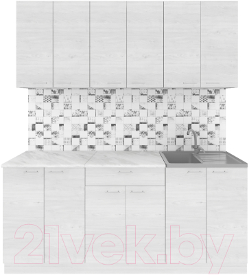 Кухонный гарнитур Агута Альфа 1.8/60 - фото