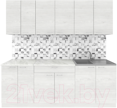 Кухонный гарнитур Агута Альфа 2.2 - фото