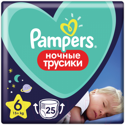 Подгузники-трусики детские Pampers Pants 6 Extra Large - фото