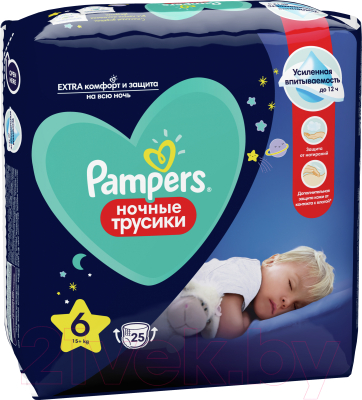 Подгузники-трусики детские Pampers Pants 6 Extra Large