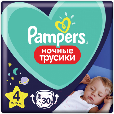 Подгузники-трусики детские Pampers Pants 4 Maxi - фото