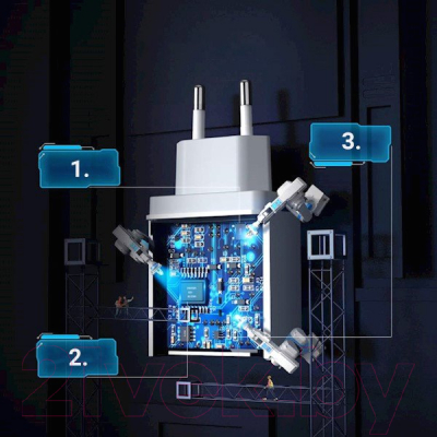 Зарядное устройство сетевое Ugreen CD122 / 10133