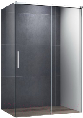 Душевой уголок Cezares DUET SOFT-M-AH-1-160/90-C-Cr - фото