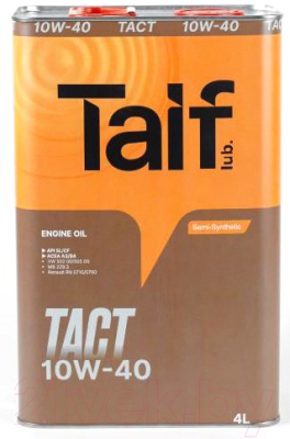 Моторное масло Taif Tact 10W40 / 211062 - фото