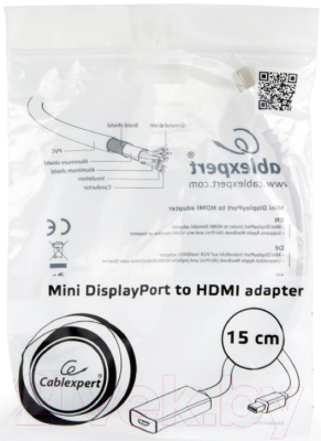 Адаптер Gembird A-mDPM-HDMIF-02-W