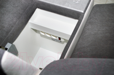 Диван угловой Петрамебель Марсель левый