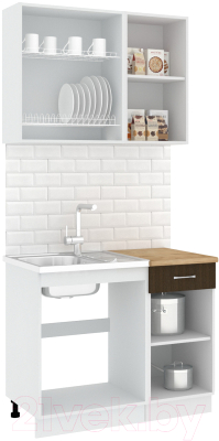 Готовая кухня Кортекс-мебель Корнелия Лира-лайт 1м