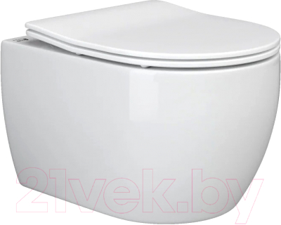 Унитаз подвесной с инсталляцией Ceramica Nova Rimless CN3001 + 040000 + F5 040055