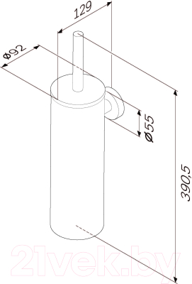 Ершик для унитаза AM.PM Sense L A7433600