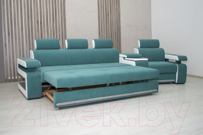 Диван Петрамебель Марсель люкс модульный левый