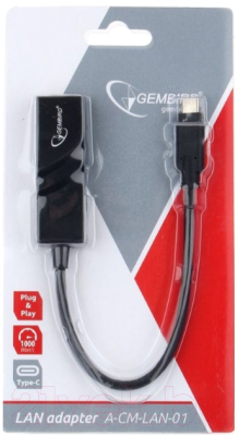 Сетевой адаптер Gembird A-CM-LAN-01