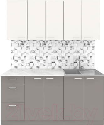 Кухонный гарнитур Агута Альфа 1.6/60 - фото