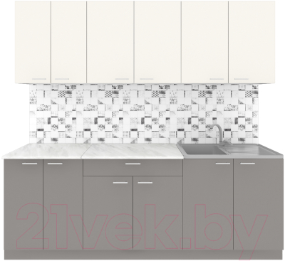 Кухонный гарнитур Агута Альфа 2.2 - фото