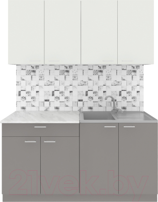 Кухонный гарнитур Агута Альфа 1.6 - фото