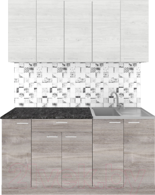 Кухонный гарнитур Агута Альфа 1.5 - фото