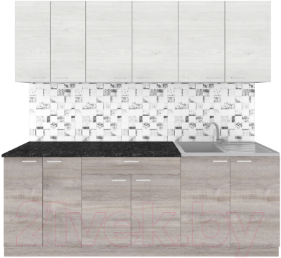 Кухонный гарнитур Агута Альфа 2.2 - фото