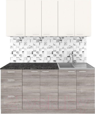 Кухонный гарнитур Агута Альфа 1.6/60 - фото