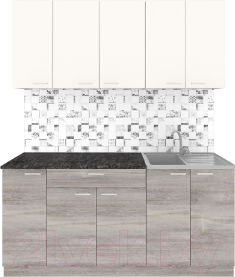 Кухонный гарнитур Агута Альфа 1.7 - фото