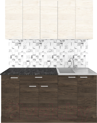 Кухонный гарнитур Агута Альфа 1.5 - фото