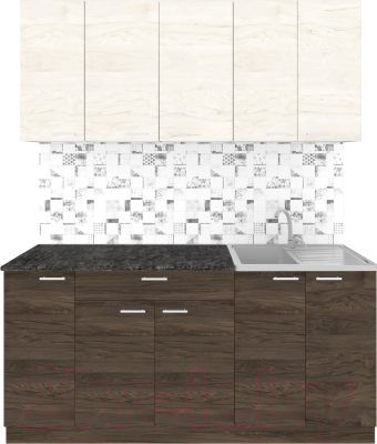 Кухонный гарнитур Агута Альфа 1.7 - фото