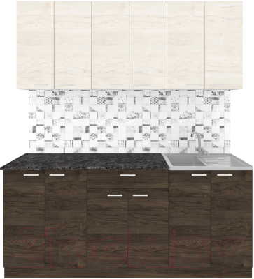 Кухонный гарнитур Агута Альфа 1.8/60 - фото