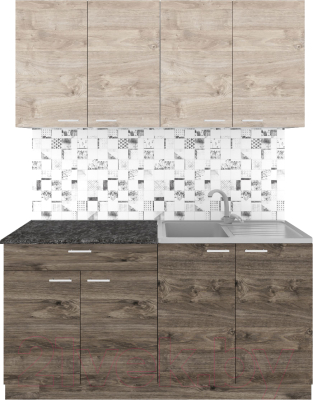 Кухонный гарнитур Агута Альфа 1.6 - фото